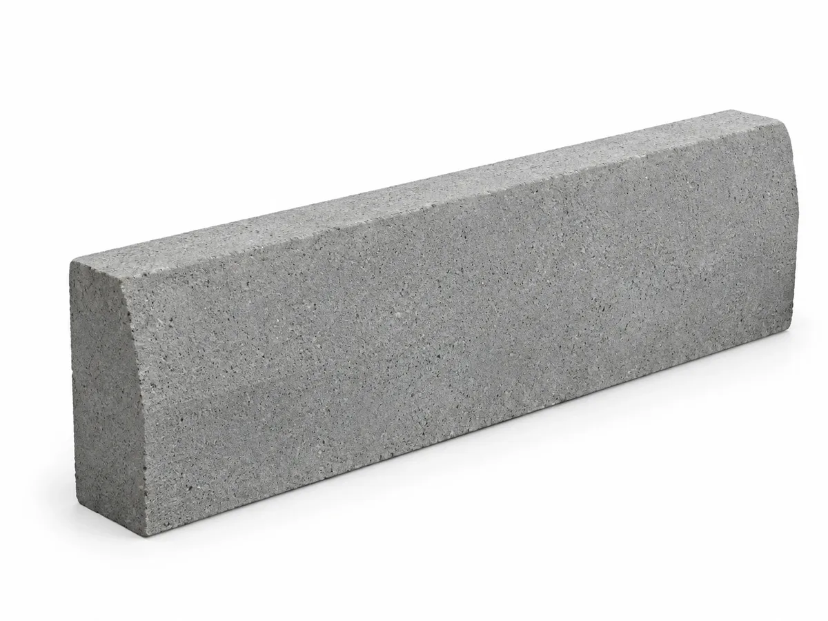 Meio-fio de concreto